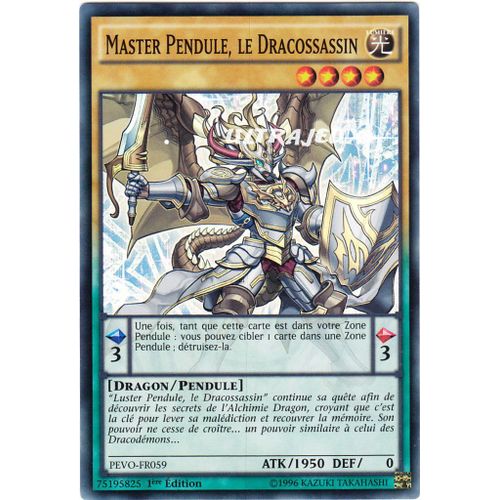 Yu-Gi-Oh! - Pevo-Fr059 - Master Pendule, Le Dracossassin - Super Rare