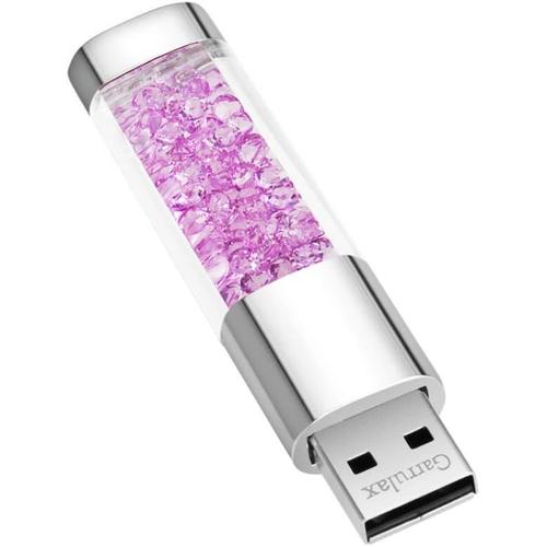 Clé USB, Premium imperméable clé USB2.0, 16 Go / 32Go Cles USB Lovely Style Diamant Stockage de données Haute Vitesse Mémoire Stick Pendrive