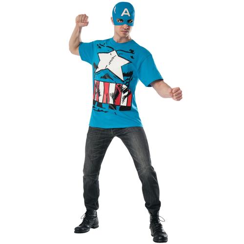 Déguisement Et Masque Captain America Avengers Adulte Xl