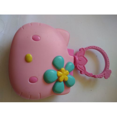 Boite Rare Hello Kitty Avec Une Crochet Pour Garder Sur Soi 8 Cm De Long