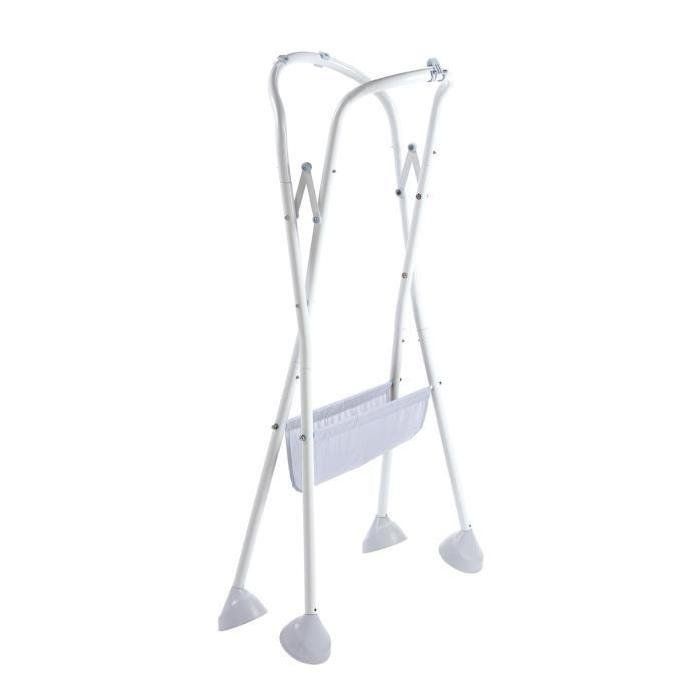 Support A Pied Pour Baignoire Bebe Camele O Grey Blue Beaba Rakuten