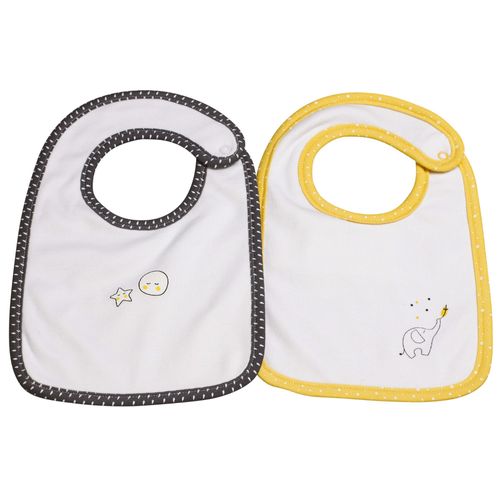 Lot De 2 Bavoirs Babyfan - Sauthon