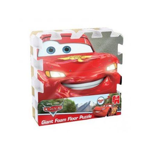 Puzzle De Sol Géant En Mousse 90x90cm Disney Cars - 9 Pièces