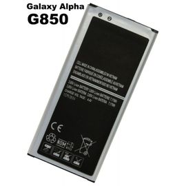 Batterie Pour Galaxy Alpha G850 Très Haute Qualité 3,85v Li-Ion Battery / 7,17wh Puissance : 1860mah