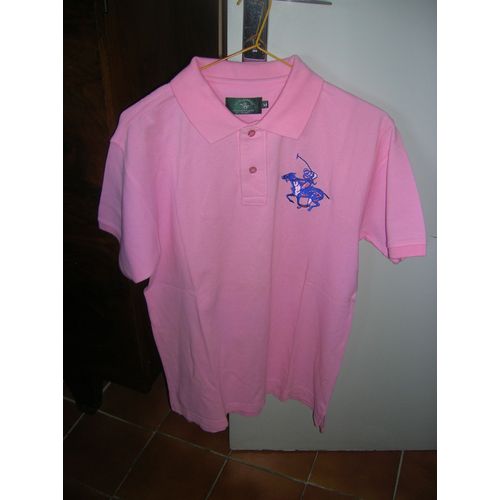 Polo Santa Barbara Manches Courtes Coton M Rose