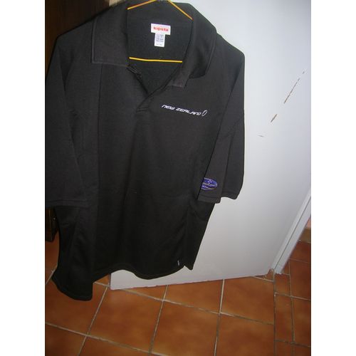 Polo Kipsta Manches Courtes Polyester Xl Noir