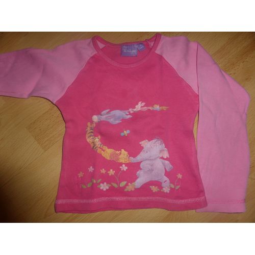 Pyjama Disney Haut De Pyjama Coton 6 Ans Rose