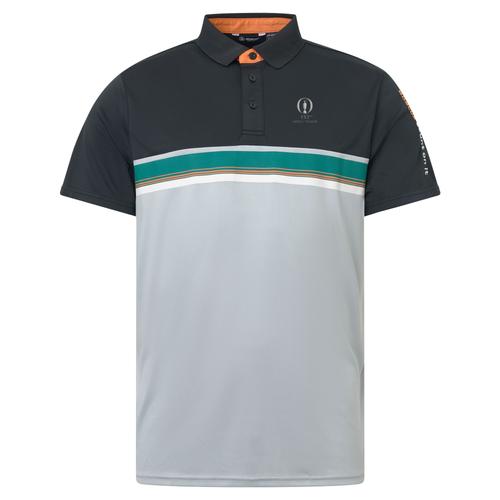 Polo Drycool The Open 152nd Royal Troon Abacus Marco - Bleu Sarcelle