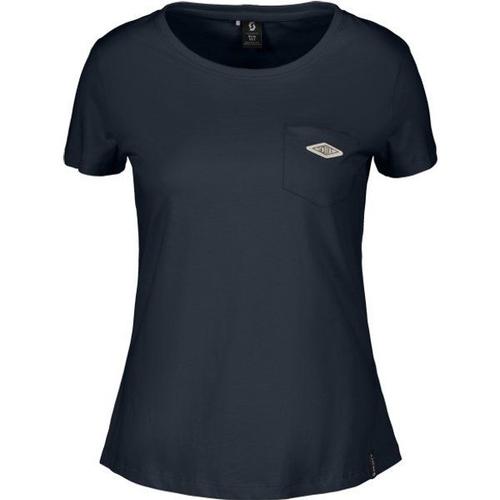 Women's Pocket S/S T-Shirt Taille S, Bleu
