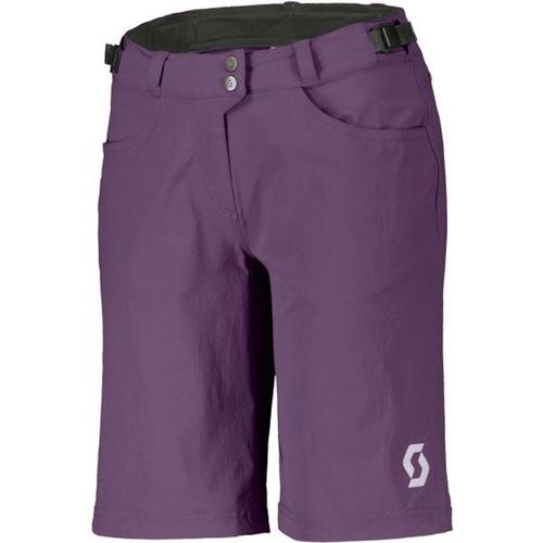 Women's Shorts Trail Flow With Pad Pantalon De Cyclisme Taille L, Violet