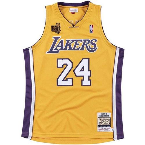 Nba Los Angeles Lakers Authentic Jersey - Kobe Bryant 2009 - 2010, Gold S