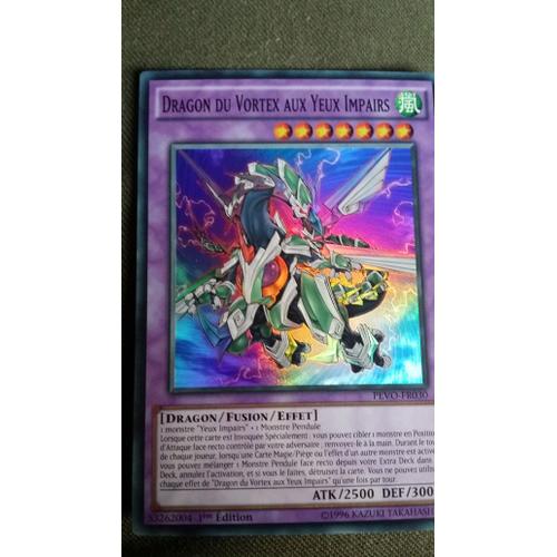 Yu-Gi-Oh! - Pevo-Fr030 - Dragon Du Vortex Aux Yeux Impairs - Super Rare