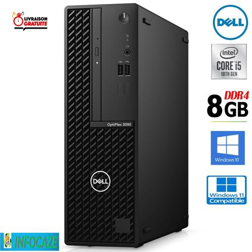 DELL OPTIFLEX 3090 Intel Core i5-10505 - 3.2 Ghz - Ram 8 Go - SSD 256 Go