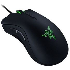 Souris filaire pour gamer Razer DeathAdder Elite Chroma - Droitier - Capteur optique 16000 dpi - 7 boutons programmables - Rétro-éclairage RGB
