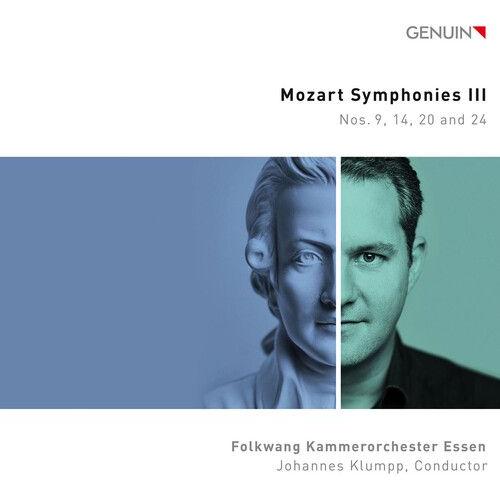 Mozart / Folkwang Kammerorchester Essen - Symphonies Vol. 3 - Nos. 9, 14, 20 & 24 [Compact Discs]