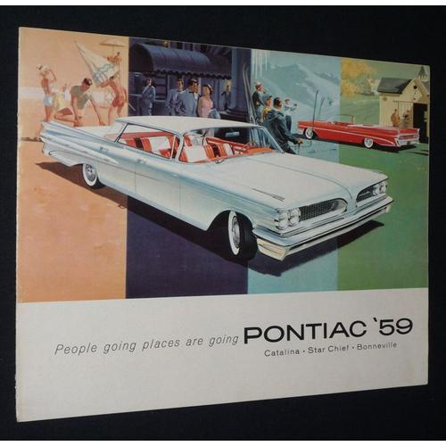 Plaquette Pontiac '59 Catalina - Star Chief - Bonneville