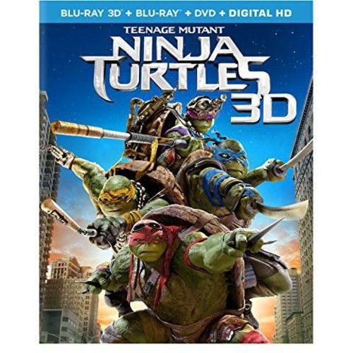 Teenage Mutant Ninja Turtles [Blu-Ray 3-D] With Blu-Ray, With Dvd, Boxed Set, Digitally Mastered In Hd, Digital Theater System, Dubbed, Widescreen, 3d, Amaray Case, Subtitled, Sensormatic