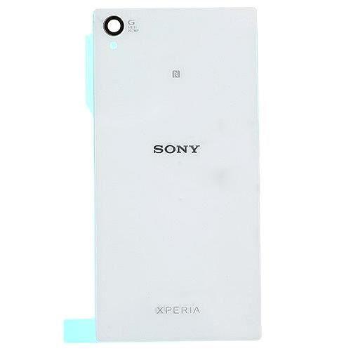 Coque Arriere / Cache Batterie Sony Xperia Z 2 - Blanc - Adhesif Inclus