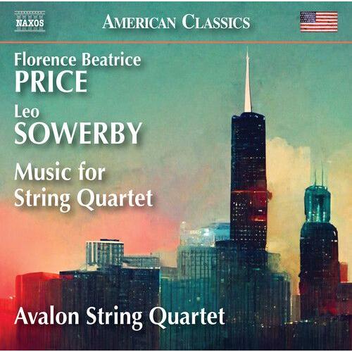 Avalon Quartet - Price: String Quartet No. 2 In A Minor; Five Folksongs In Counterpoint; Sowerby: String Quartet In G Minor [Compact Discs]
