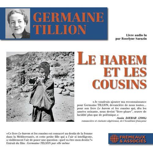Germaine Tillion - Le Harem Et Les Cousins - Lu Par Roselyne Sarazin [Compact Discs]