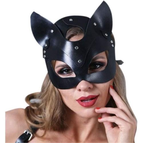 Bstiltion Masque De Chat Halloween Noir Masque, Halloween Mask Masquerade Masque Sexy Pour Femmes, Costume De Cosplay Pour Hall A818