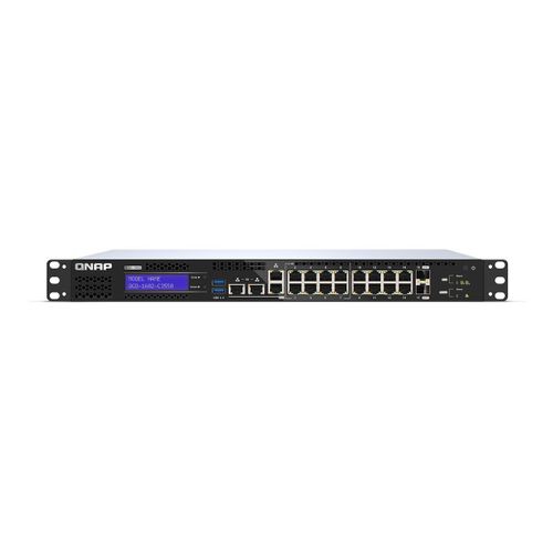 QNAP Smart Edge QGD-1602 - Commutateur - intelligent - 2 x 10 Gigabit SFP+ + 8 x 2.5GBase-T + 8 x 10/100/1000 - Montable sur rack