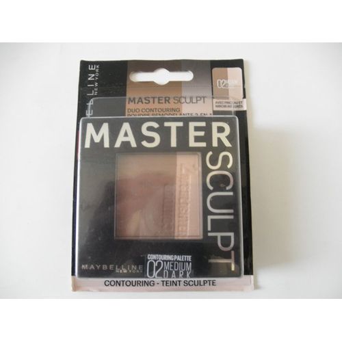 Gemey Maybelline Master Sculpt Duo Poudre Contouring 02 Medium Dark 