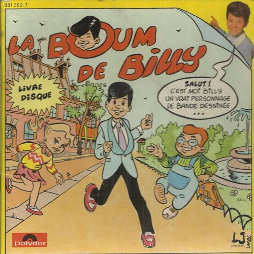 La Boum De Billy (Amélie Florent - Jean Lahcène) 2'45 / La Boum De Billy (Suite) 3'02 (Livre Disque)