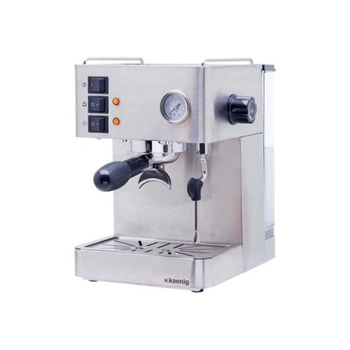 H.Koenig EXP530 - Machine à café avec buse vapeur Cappuccino - 15 bar - acier inoxydable