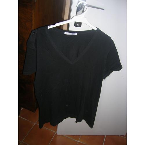T-Shirt Bill Tornade Manches Courtes Coton Xl Noir