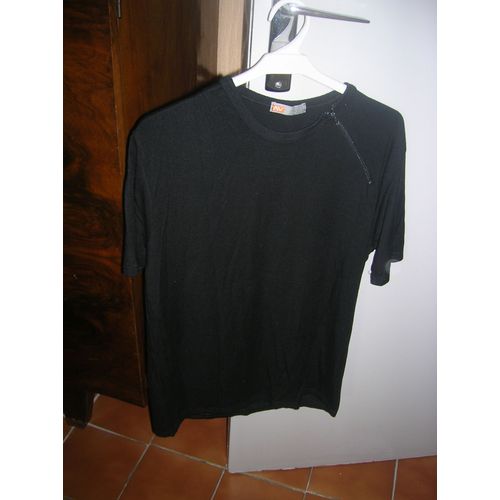 T-Shirt Alvaro Manches Courtes Polyamide L Noir