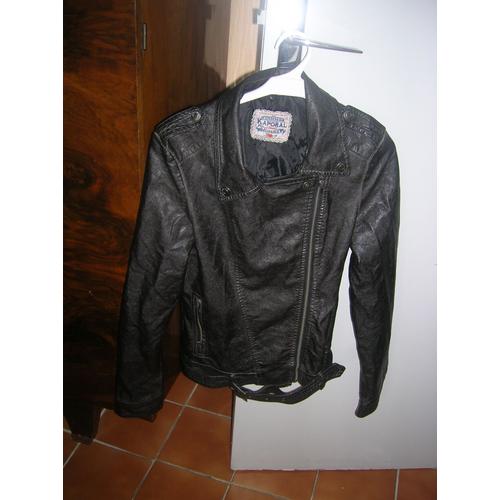 Blouson Kaporal 100% Polyuréthane,Doublure 100% Polyester Xs Noir