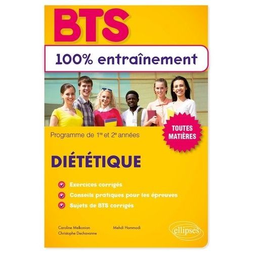 Bts Diététique - Programme De 1re Et 2e Années