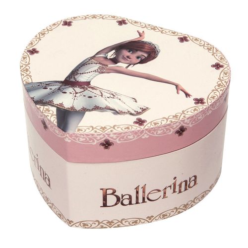 Boîte À Musique : Grand Coeur Musical Ballerina