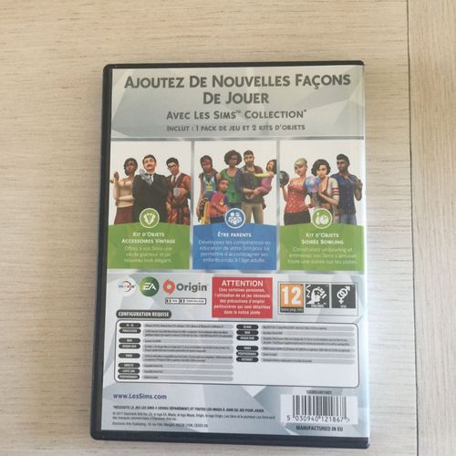 Les Sims 4 - Collection 5 : Accessoires Vintage + Etre Parents + Soirée Bowling Pc-Mac