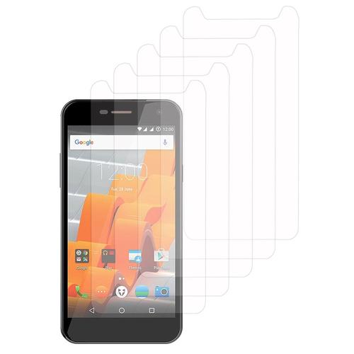 Lot / Pack De 5 Films Pour Wileyfox Spark/ Spark+ 4g/ Spark Plus Protection D'écran Clear Transparent