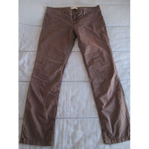 Pantalon Esprit Taille 44 Gris Foncé