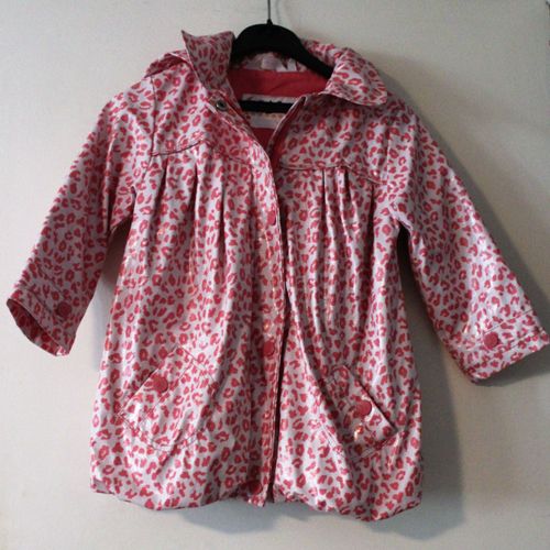 Manteau Kidkanai Imperméable 4 Ans Rose
