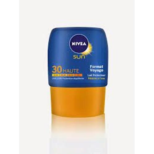 Nivea Sun Indice 30 Haute Lait Protecteut Format Voyage 50 Ml 