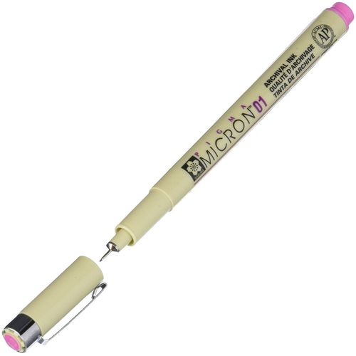 Sakura Feutre Fineliner Pigma Micron 01 Pte 0,25 Mm Rose