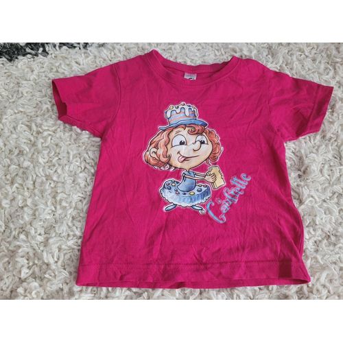 T-Shirt Fuchsia 2-4 Ans