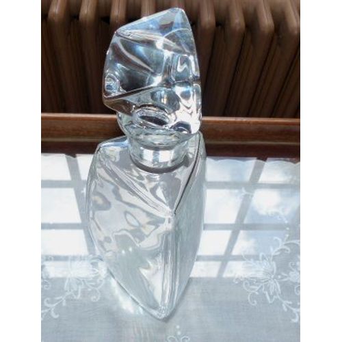 Carafe Baccarat Cristal Massif Signée À L'acide État Neuf