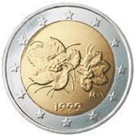 Finlande Piece De 2 Euros De 1999 Fleurs Rakuten