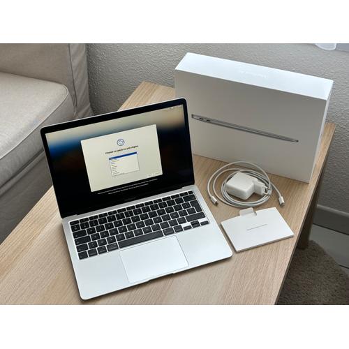 Apple MacBook Air A2179 2020 Silver - 13.3" Intel Core i7 - 1.2 Ghz - Ram 16 Go - SSD 1 To