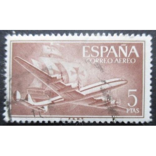 Espagne Poste Aérienne N°274 Caravelle Oblitéré