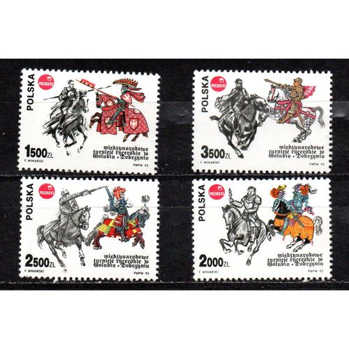 Pologne- Série De 4 Timbres Neufs- Polska'93