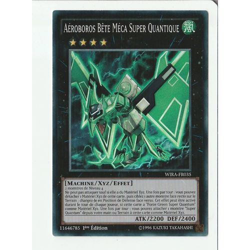 Yu-Gi-Oh! - Wira-Fr035 - Aéroboros Bête Méca Super Quantique - Super Rare