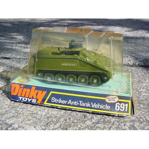 Dinky Toys England Original An 80 Ref 691 Char Scorpion Anti Char Tbe + Boite-Dinky Toys