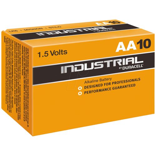 Battery Duracell INDUSTRIAL MN1500/LR6 Mignon AA (10 pcs)