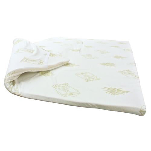 Surmatelas Mousse Mémoire De Forme- Coutil En Aloe Vera Dehoussable Transpirante- Ergonomique- Anti-Acarien- Epaisseur 3 Cm- 90 X 200 Cm